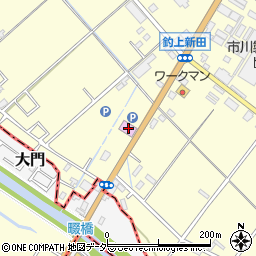 埼玉県さいたま市岩槻区釣上新田971周辺の地図