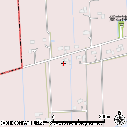 茨城県稲敷郡河内町下加納1080-1周辺の地図