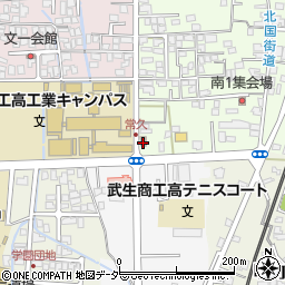 武生常久町郵便局 ＡＴＭ周辺の地図