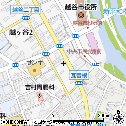 ウォーターネット東埼玉周辺の地図