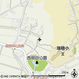 千葉県香取市西部田1212周辺の地図