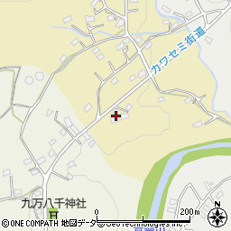 埼玉県日高市清流36-3周辺の地図