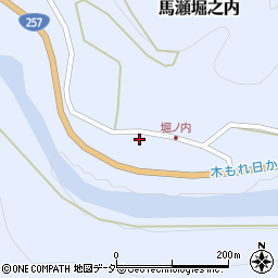 岐阜県下呂市馬瀬堀之内362周辺の地図