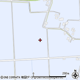 茨城県稲敷市戌渡周辺の地図