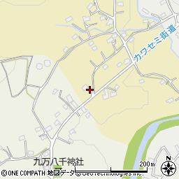 埼玉県日高市清流57周辺の地図
