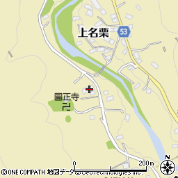 埼玉県飯能市上名栗2867周辺の地図