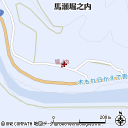 岐阜県下呂市馬瀬堀之内372周辺の地図
