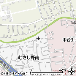 埼玉県川越市むさし野南5-4周辺の地図