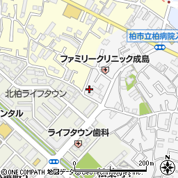 千葉県柏市宿連寺17周辺の地図