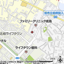 千葉県柏市宿連寺21周辺の地図
