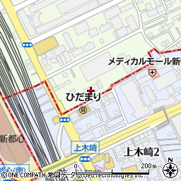 埼玉県農業共済会館周辺の地図