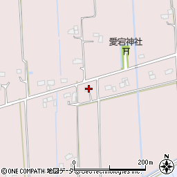 茨城県稲敷郡河内町下加納1121周辺の地図
