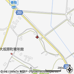 千葉県香取市香取517周辺の地図