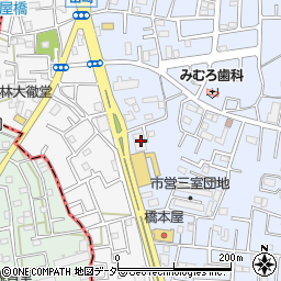 株式会社シノダさいたま店周辺の地図