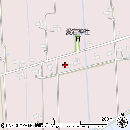 茨城県稲敷郡河内町下加納1153周辺の地図