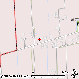 茨城県稲敷郡河内町下加納1543周辺の地図