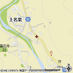 埼玉県飯能市上名栗346周辺の地図