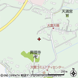 千葉県神崎町（香取郡）大貫周辺の地図