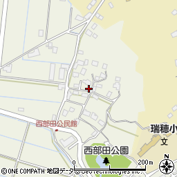 千葉県香取市西部田1203周辺の地図