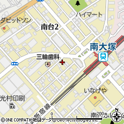 川越南大塚駅前郵便局周辺の地図