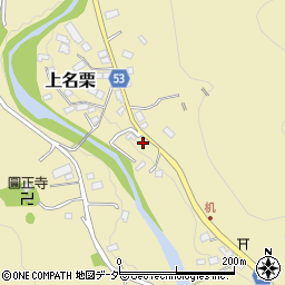 埼玉県飯能市上名栗345周辺の地図