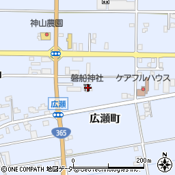 磐船神社周辺の地図