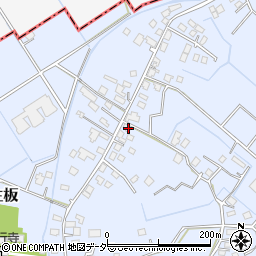 茨城県稲敷郡河内町生板5267周辺の地図