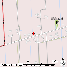 茨城県稲敷郡河内町下加納1540周辺の地図