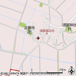 茨城県龍ケ崎市須藤堀町593-1周辺の地図