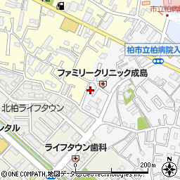 千葉県柏市宿連寺19周辺の地図
