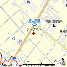 ワークマン東川口店周辺の地図
