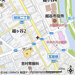 ＫＩＭＯＮＯ京扇越谷店周辺の地図