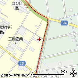 埼玉県さいたま市岩槻区釣上新田213周辺の地図