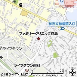 千葉県柏市宿連寺23周辺の地図
