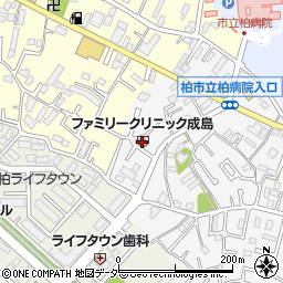 千葉県柏市宿連寺22周辺の地図