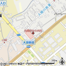 武蔵野総合病院周辺の地図