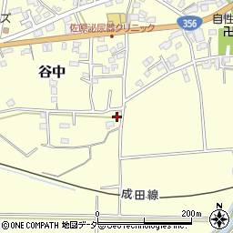 千葉県香取市谷中339周辺の地図