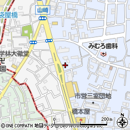 埼玉県さいたま市緑区三室247周辺の地図