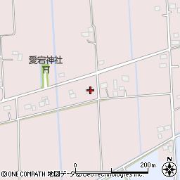 茨城県稲敷郡河内町下加納1188周辺の地図