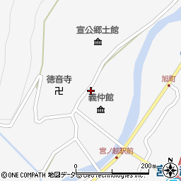 長野県木曽郡木曽町日義287-2周辺の地図