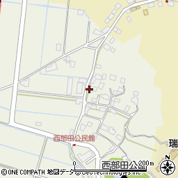 千葉県香取市西部田1198周辺の地図