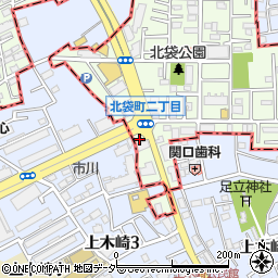 有限会社北澤建材周辺の地図