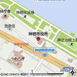 茨城県神栖市周辺の地図