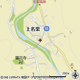 埼玉県飯能市上名栗358周辺の地図