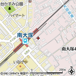 ウィンベルソロ川越南大塚周辺の地図