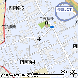 Ｋ・ファミリア周辺の地図