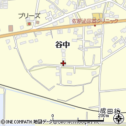 千葉県香取市谷中505周辺の地図