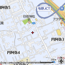 埼菱産業株式会社周辺の地図