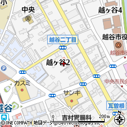 東京きもの越谷店周辺の地図