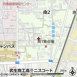 〒915-0825 福井県越前市南の地図